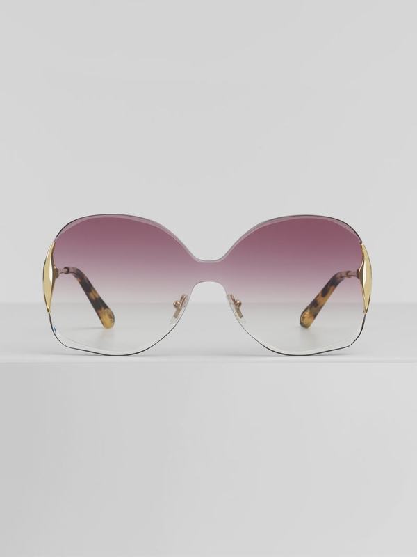 Chloé Gafas de sol Mujer Curtis Doradas 100% Uva ILBG21903